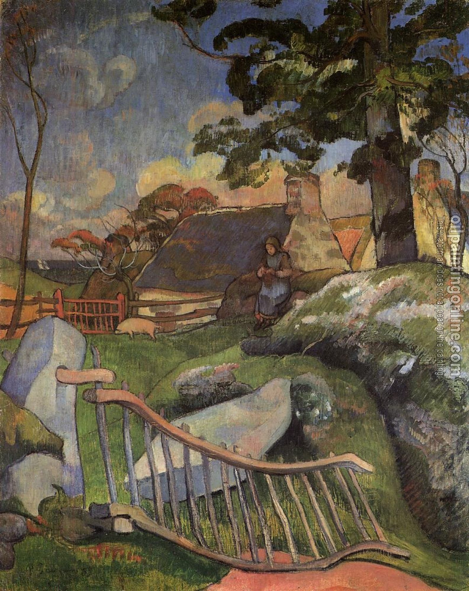 Gauguin, Paul - The Gate